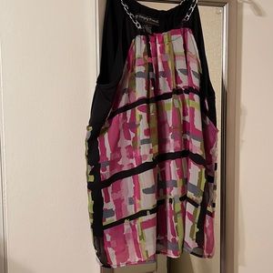 Blouse woman’s by Simply French Multi colors black green white pink